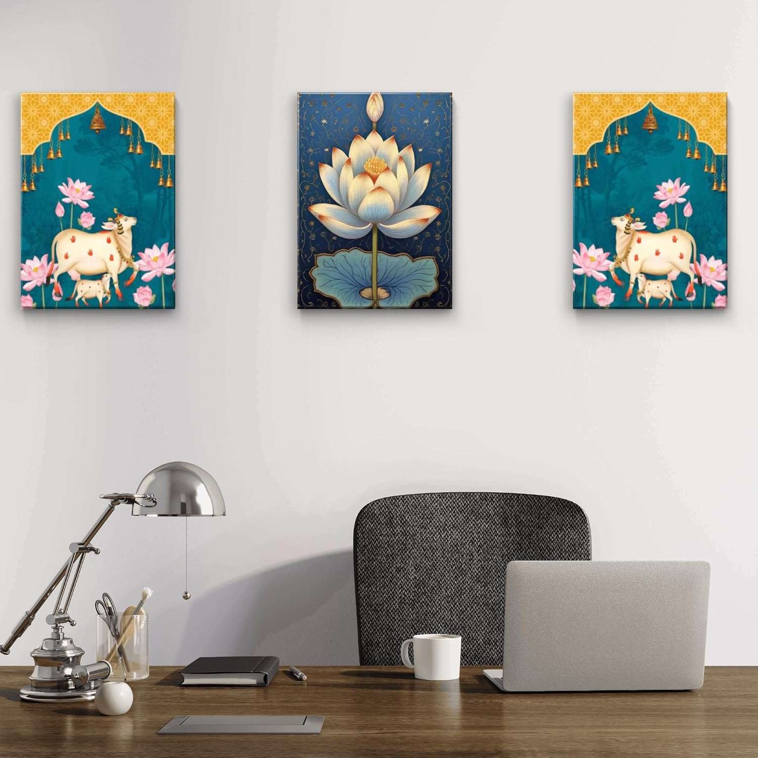 Pichwai Handmade Wall Painting - Image 5